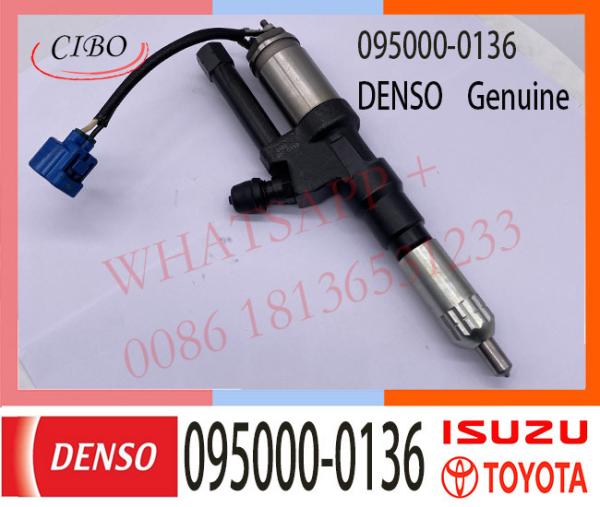 095000-0136 DENSO Diesel Fuel Injector 0950000136 Original e novo 0950001031,095000-0130 TOYOTA 23910-1044, 23910-1045