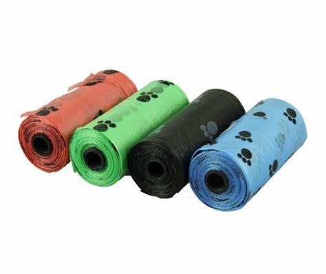 Biodegradable  PET  eco friendly doggie waste bags poo bag compostable poop bag holder