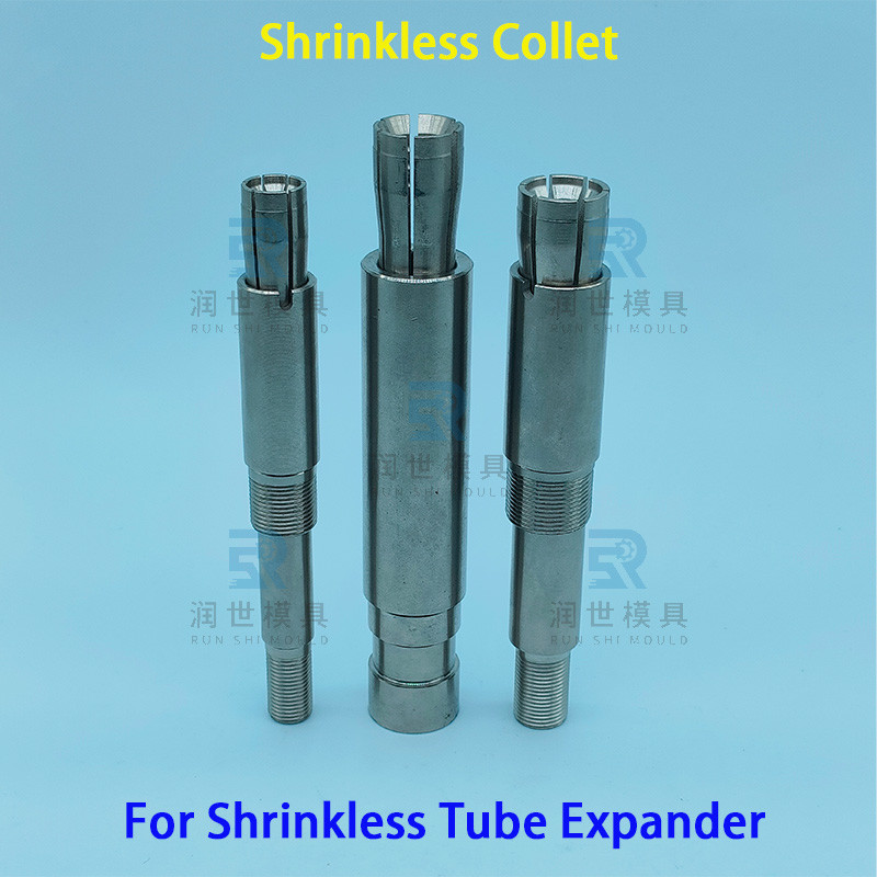 Custom Sizes Tube Expander Spare Parts Shrinkless Collet Tool
