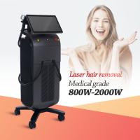 preto Shell do vertical da máquina da remoção do cabelo do laser do diodo de 755nm 1064nm