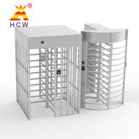 Puerta electrónica completa rotatoria de la barrera del torniquete 100W de la altura de la sola puerta para la escuela
