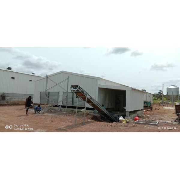 Покраска Животноводство Ферма Дом Сварка Болт Префабрикованный стальной склад