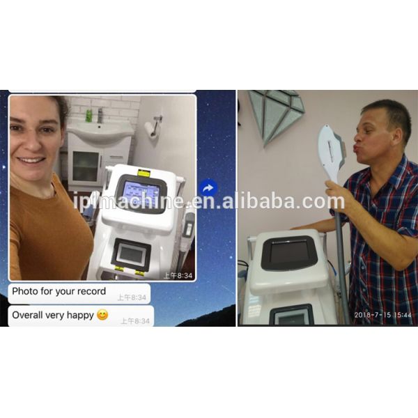 High Frequency Beauty Equipment Facial OPT Elight RF Nd Yag Laser Multifunctional Beauty Equipment