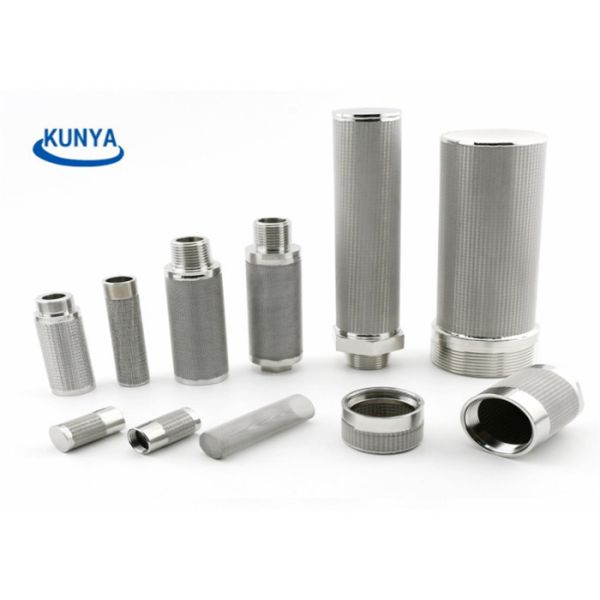 Sewage Treatment Sintered Metal Powder Filter 60 Micron