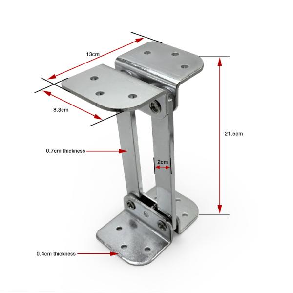 Sofa Hinge Accessoryremovable Front-back Moving Sofa Headrest Regulator with Anti-pinch Function for Backrest and Armrest