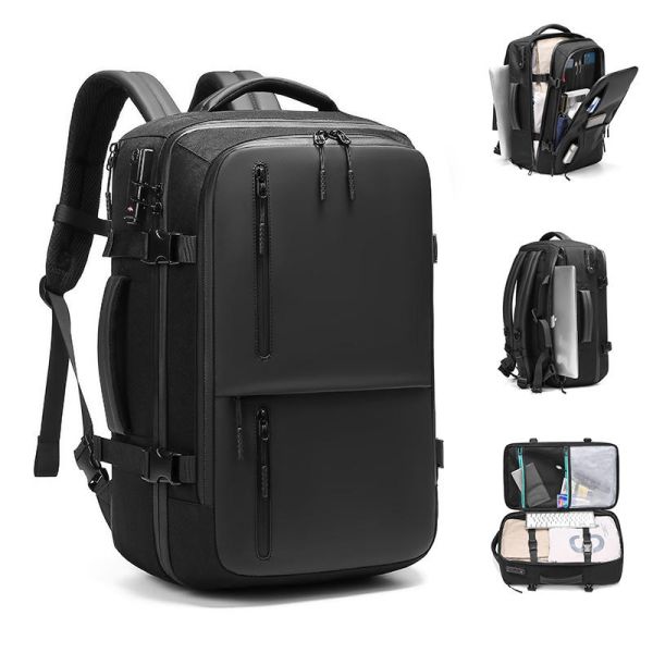 Polyester Lining Business Backpack with Large Capacity and Waterproof Oxford Material