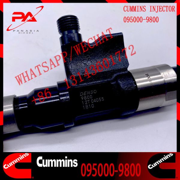 Real price High Quality Common Rail Injector 095000-9800 Diesel Pump Injector 095000-9800 for High Pressure Engine