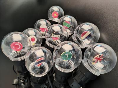 основание 1900K 120V E17 вокруг винтажного декоративного шарика нити