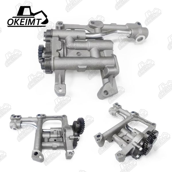 420-0454 3738014 Oil Pump Compatible With E C6.6 C7.1 Engine Oil Pump