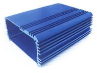 6005/6060 anodizaram os perfis de alumínio da extrusão do dissipador de calor para o refrigerador do equipamento médico/processador central