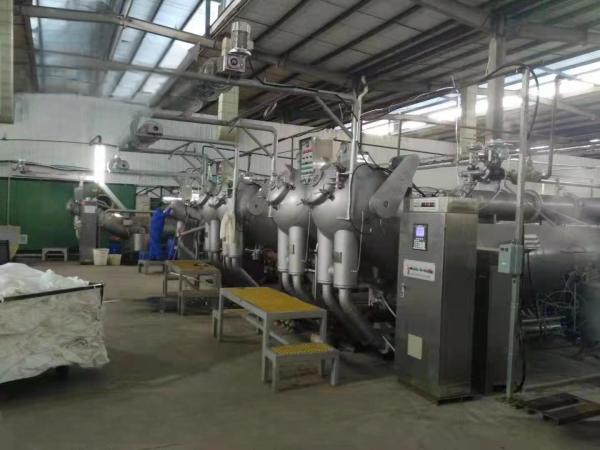 HTHP High Capacity Jet Dyeing Machine Continuous Dyeing Machine With Long Tube Dual Winch