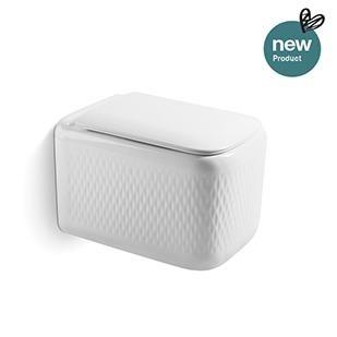 Ensemble de bols de toilettes standard en céramique Sanitaires Murs suspendus Toilette avec siège de toilette pour salle de bain