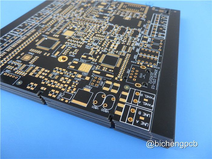 Золото погружения 4 высокоскоростной слоя оценки толщины 94V-0 PCB 0.8mm