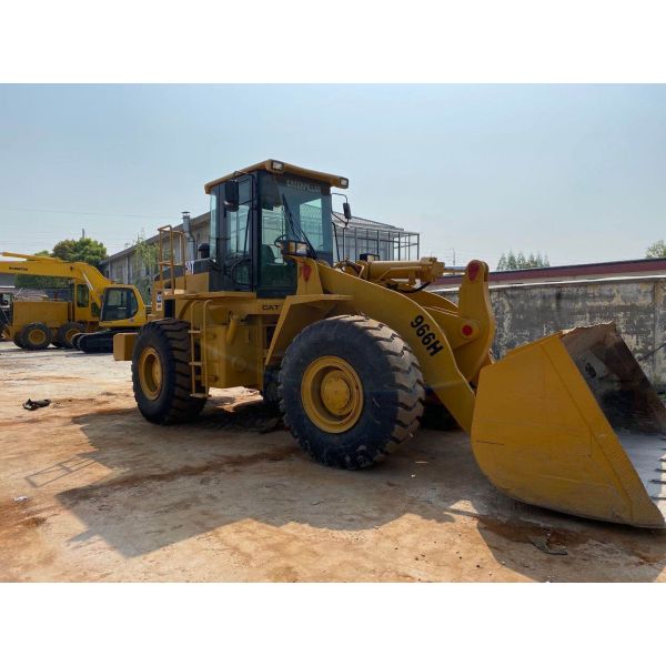 CAT 966H Used Wheel Loader with Good Condition and Liyuan Hydraulic Valve from Japan