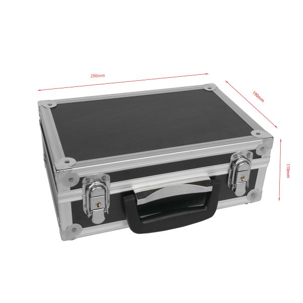 Облегченный небольшой алюминиевый материал ABS черноты случая инструмента и алюминиевая рамка