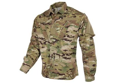 Tilted Chest Pocket Polyester Army Military Uniforms / Winter Work Jackets