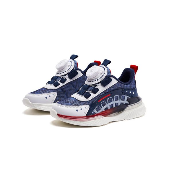 EVA Outsole Lace-Up Closure Children'S Casual Sneakers Breathable Kids' Sport Shoes