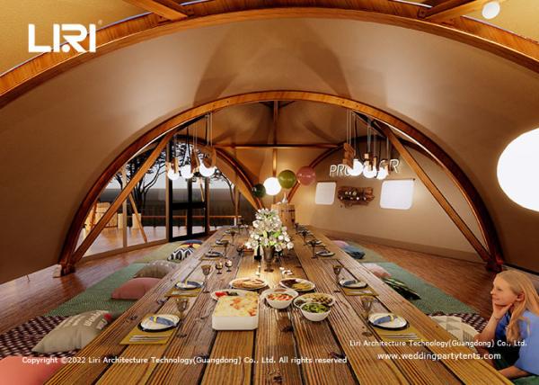 Cfm Luxury Glamping Tents Unbridled Arched Lines High Peak Roof Teepee Tent