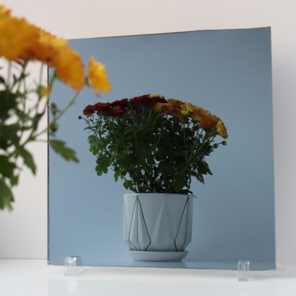 Smooth Finish Pink Mirror Glass Sheet For Sale Large Custom Mirror Panels