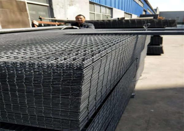 Pvc Coated Flat 3.0mm Welded Wire Mesh Fence 25X75mm For Fencing