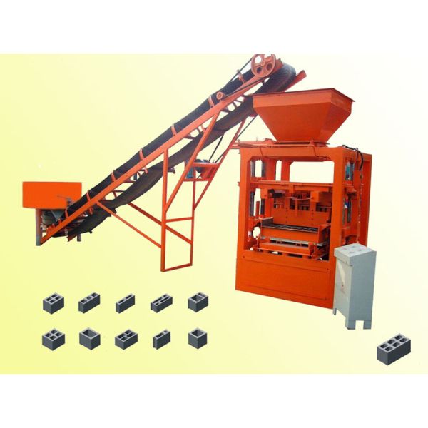 Semi Automatic Brick making machine/block  Small Scale machine 4-26 Economic Construction Machinery