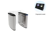 Segurança Controlo Biométrico de Acesso Porta Deslizante - Código QR - Colecionador de cartões - RFID/ Código QR - Reconhecimento Facial/ ICID