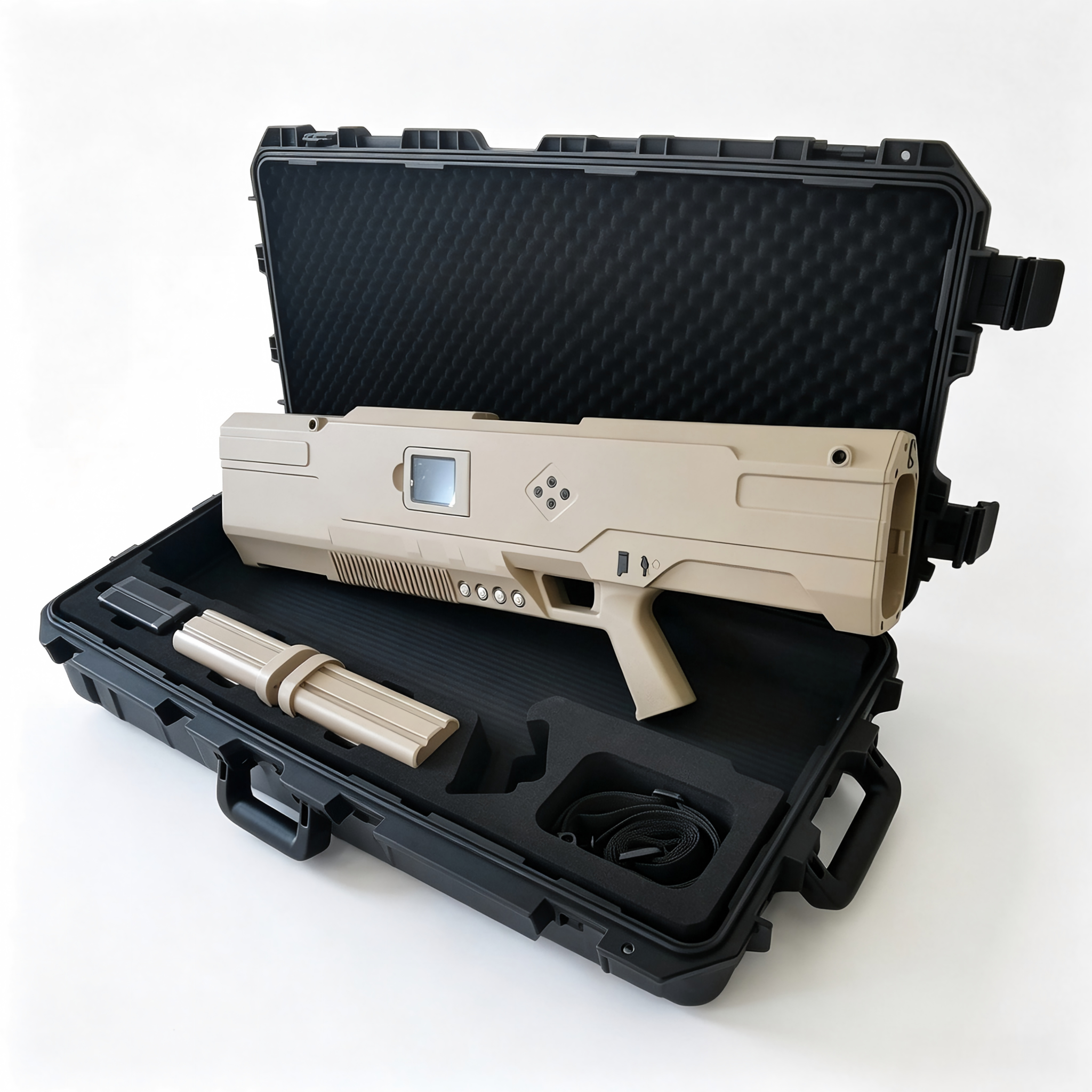Portable Design 1-3km Drone Detection 1.5km Jamming Integrated Device