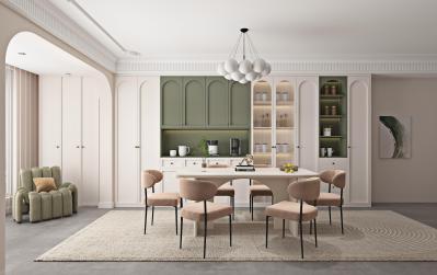 Modern Creamy Style Whole House Customization Bespoke Villa Packages