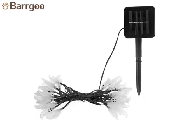 30 Leds Ghost Solar Powered Led String Lights , Solar Christmas Tree Lights Outdoor For Halloween Party