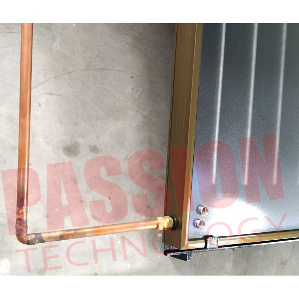 200L 150L Household Flat Plate Solar Thermal Water Heater, Blue Titanium Solar Geyser