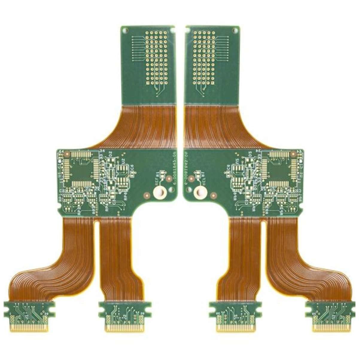 PCB гибкого трубопровода золота погружения 3mil твердый