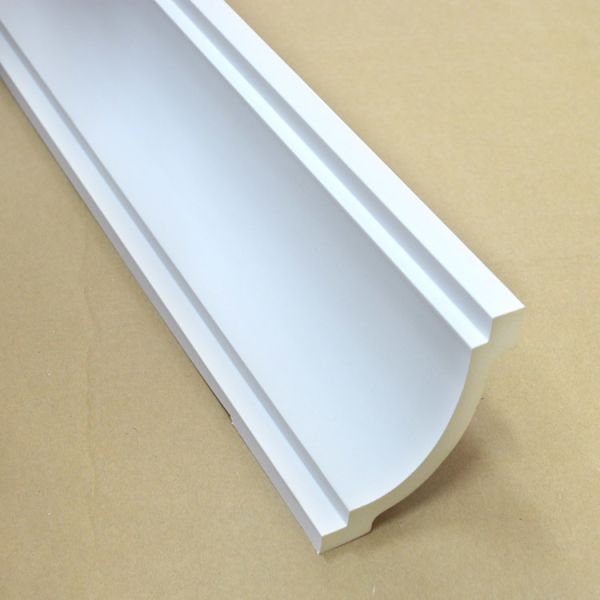 GC-83009 Good Quality Heat-Insulated Paintable Polyurethane Smooth Pu Cornice/Crown Moulding