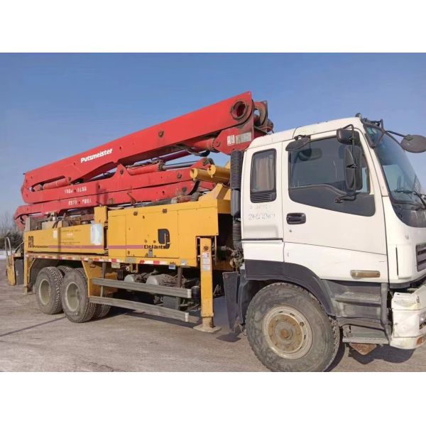 12-летний слон 38 метровый бетонный насос в хорошем состоянии для строительства