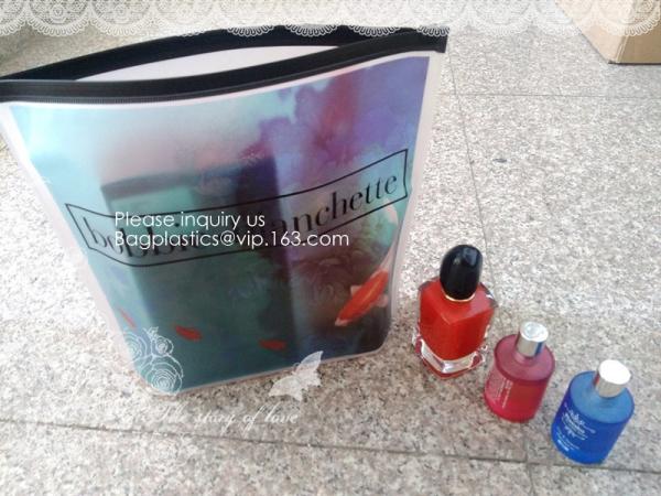 Makeup Bag Organizer Pouches Small PVC Transparent Waterproof Makeup Bag Cosmetic Organizer Bag with Zipper
