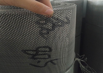 AISI 302 Stainless Steel Square Wire Mesh , Square Woven Wire Mesh
