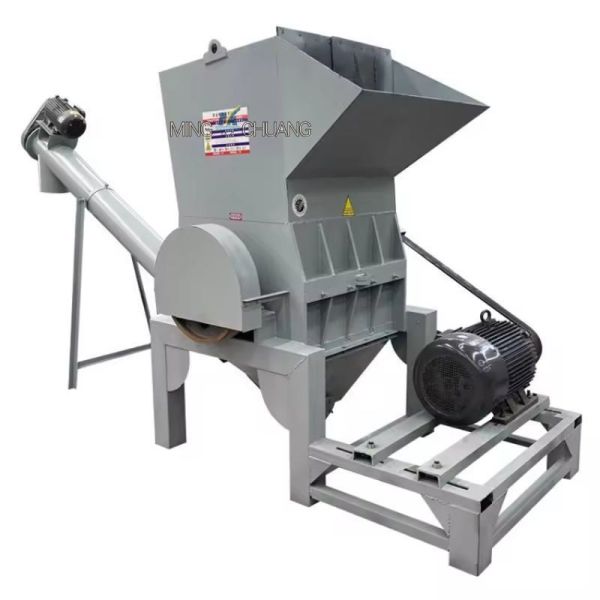 15 HP Plastic Machinery Pet Bottle Cap Recycling Plastic Crusher
