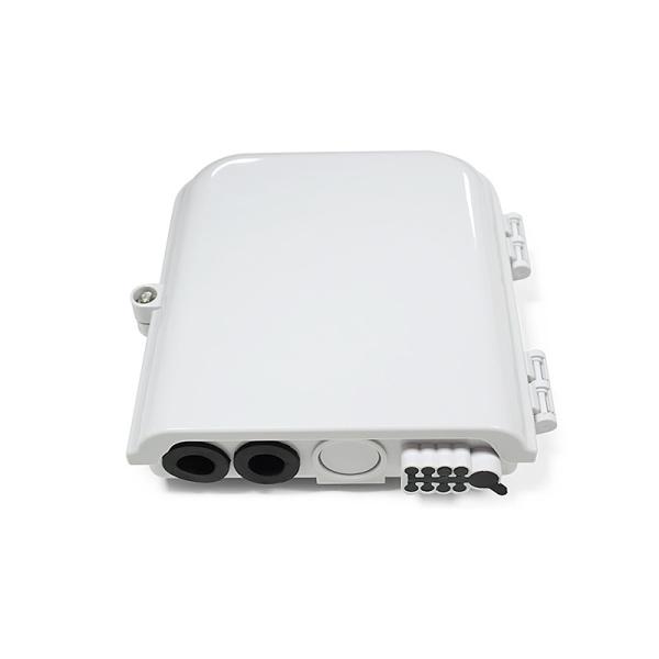 High Impact Plastic FTTH Equipment 8 16 Cores 24 FTTH Drops Fiber Optic Splitter Box