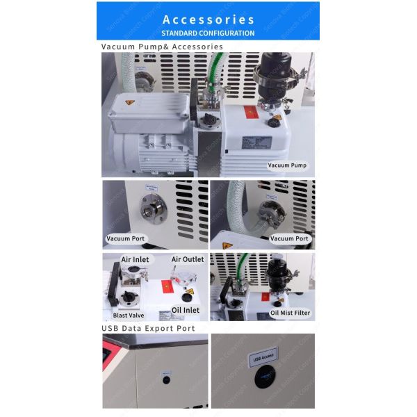 SS304 Laboratory Lyophilizer -88C 3Kg Pilot Freeze Dryer NovaDryer-BD101