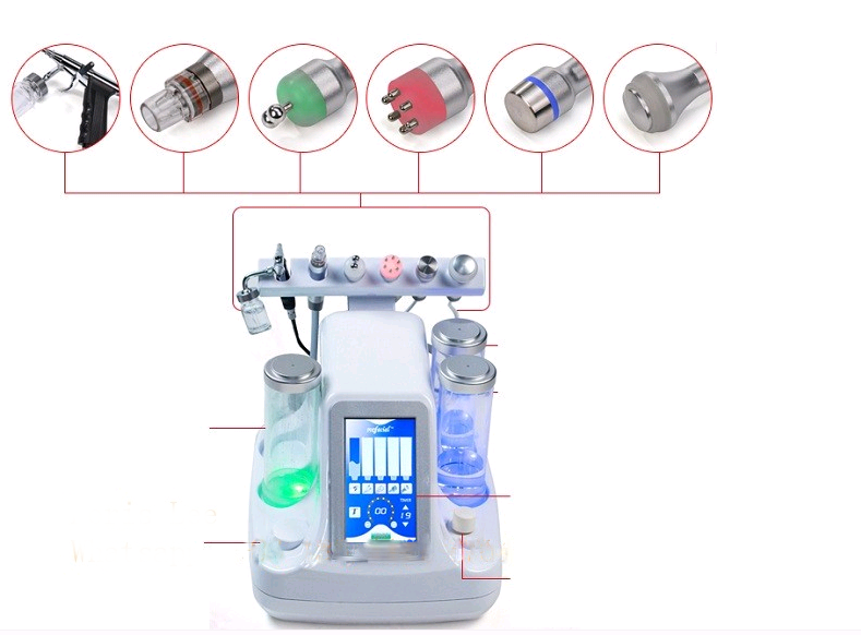 Small gas bubble water machine for salon / peel remove, facial machine Small gas bubble water face peeling face care