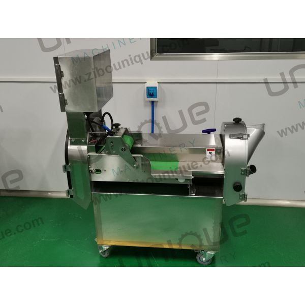 Розничный рынок Нержавеющая сталь съемная овощная конвейерная ремень режущая машина с ремнем