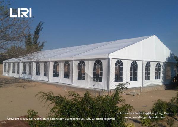 Large Clear Span Waterproof White Marquee For Wedding and Ceremony