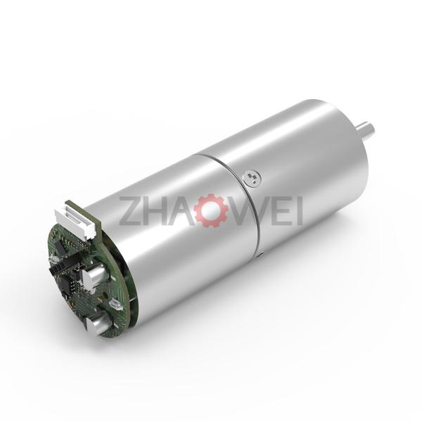 12V 24V 5rpm 24mm Planetary Gear Reducer Motor With Encoder