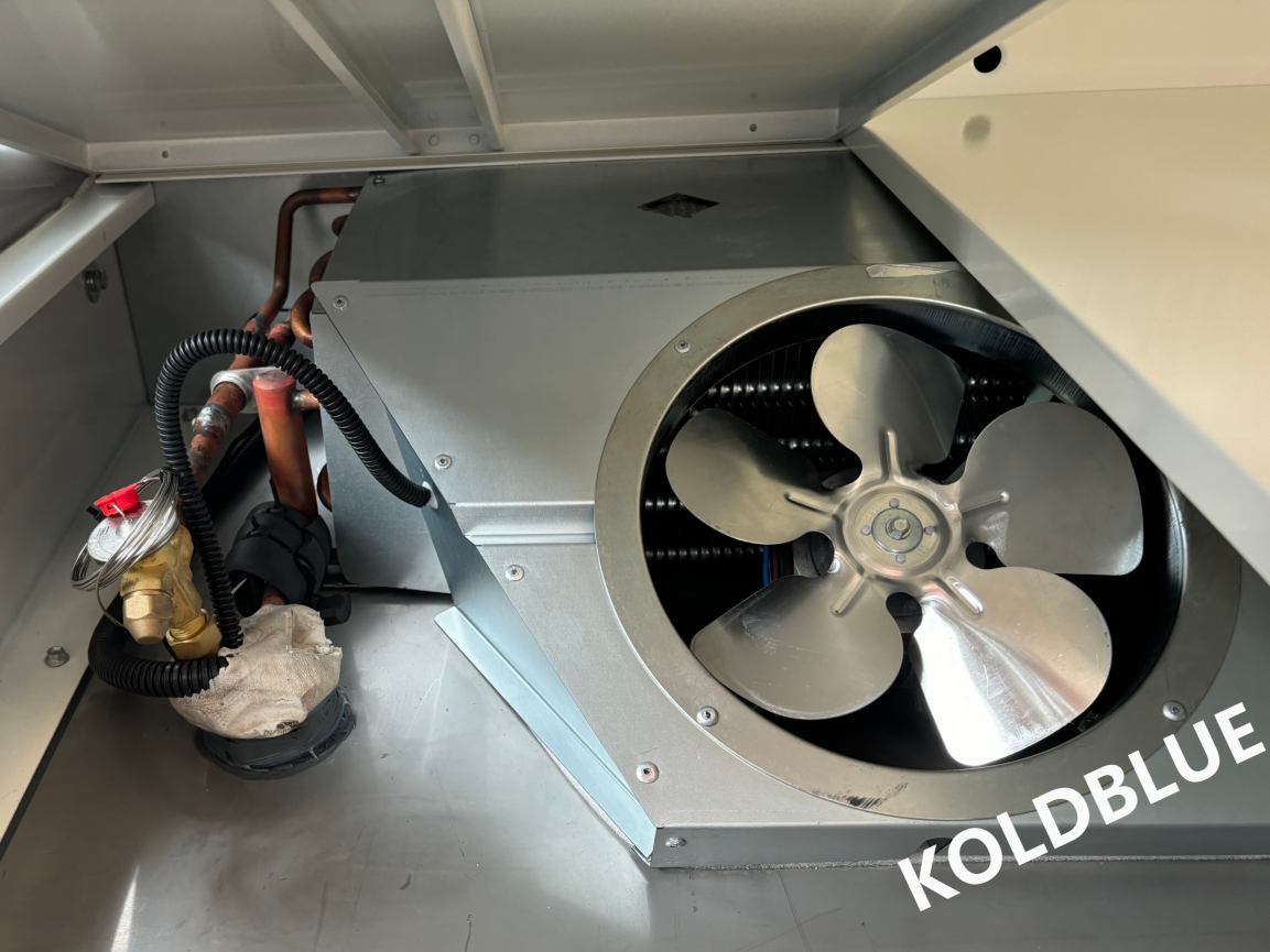 Inverter‑Optional Open Air Curtain Chiller Panoramic Panel for High‑capacity Supermarket