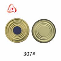 Couvercle de boîte de conserve alimentaire OEM Surface lisse 307# 83,3 mm Boîte en fer blanc Finition en forme circulaire