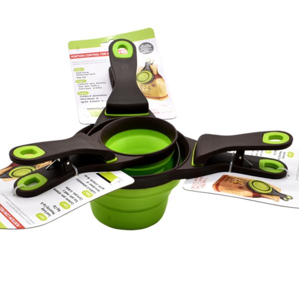 dog food bag clip and scoop pet food bag with spoon  fold the dog food spoon