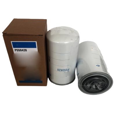 Máquinas de construção P550428 Filtro de óleo de motor diesel com inspecção de saída por vídeo
