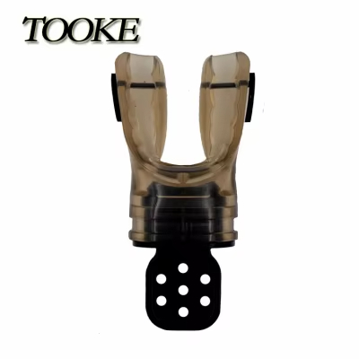 Boquilla de buceo de silicona ajustable y colorida para deportes acuáticos