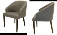 Scratchproof Leisure Velvet Armchair ISO 9001 ISO18001 Restaurant Lounge Chairs