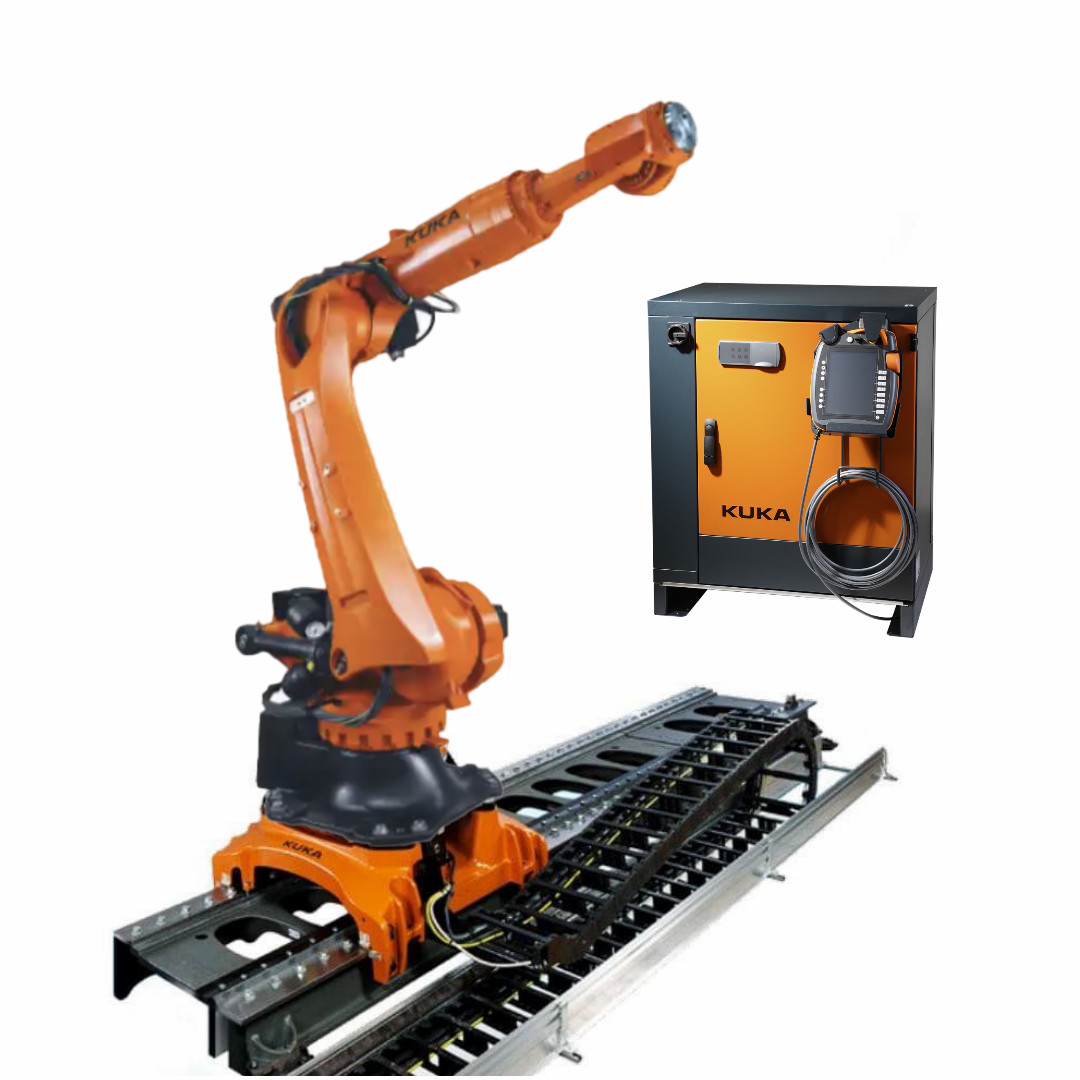 Роботы осмотра KUKA KR210 R2700 промышленные со следом робота CNGBS линейным