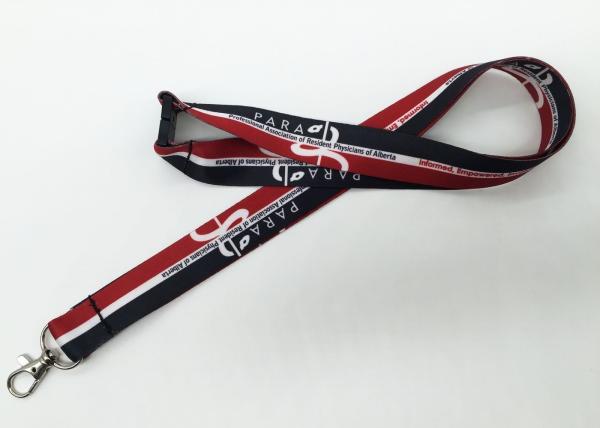Promotional Id Neck Multi Colored Recycled Lanyards Eco - Friendly Material